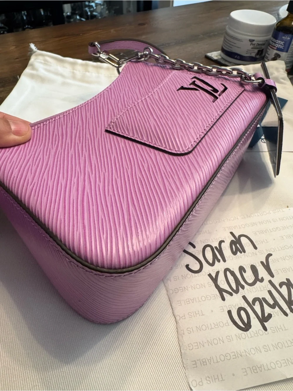Louis Vuitton Lilac Marellini